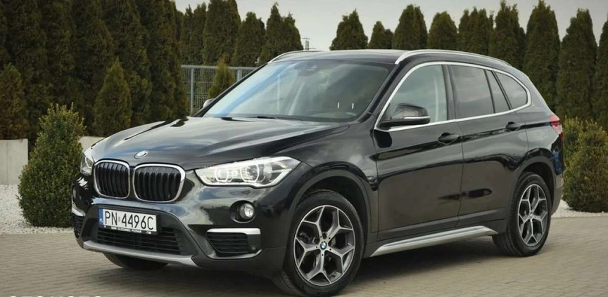 BMW X1 cena 78900 przebieg: 52000, rok produkcji 2015 z Słupca małe 436